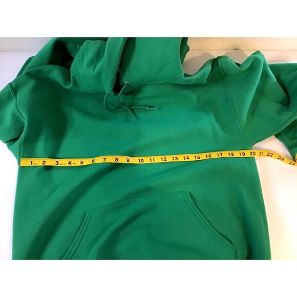 MEN PULLOVER HOODIE LONG SLEEVE FRONT KANGAROO POCKET SWEATSHIRT SIZE MEDIUM - Picture 5 of 6